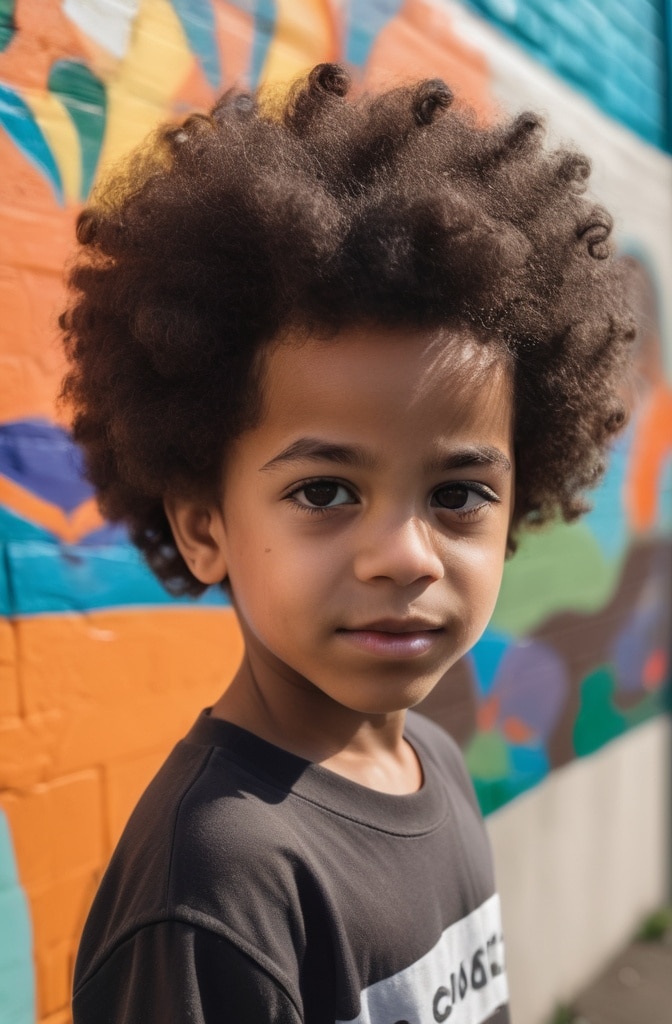15. Tapered Afro
