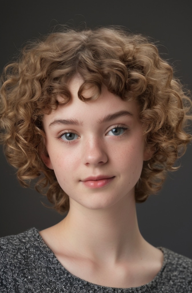 19. The Curly Crop Shag