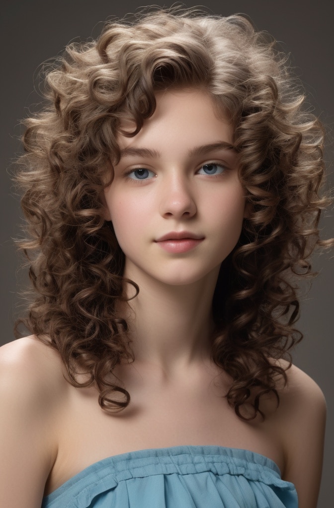 21. The Curly Chandelier Layers