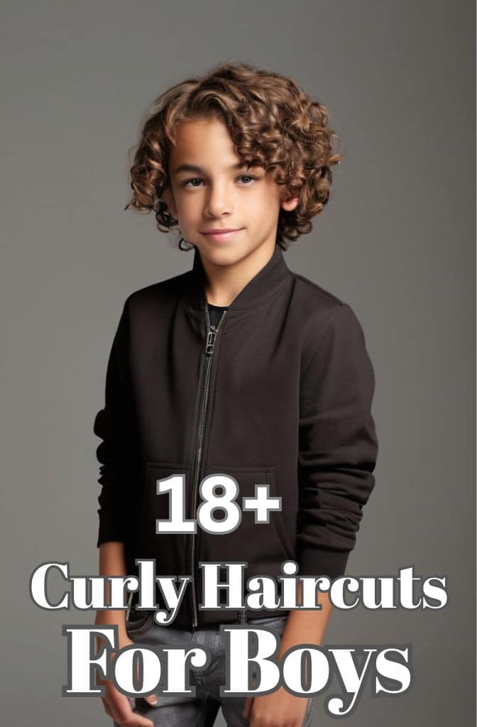 18+ Stylish Curly Haircuts for Boys