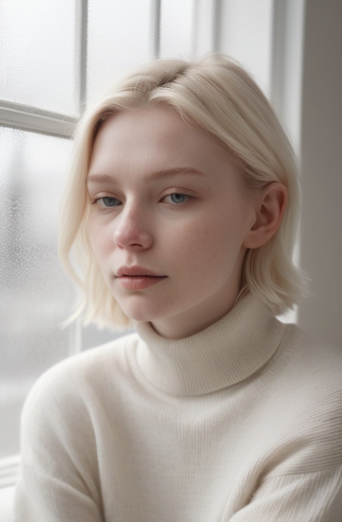 28. Hush Cut with Nordic Blonde