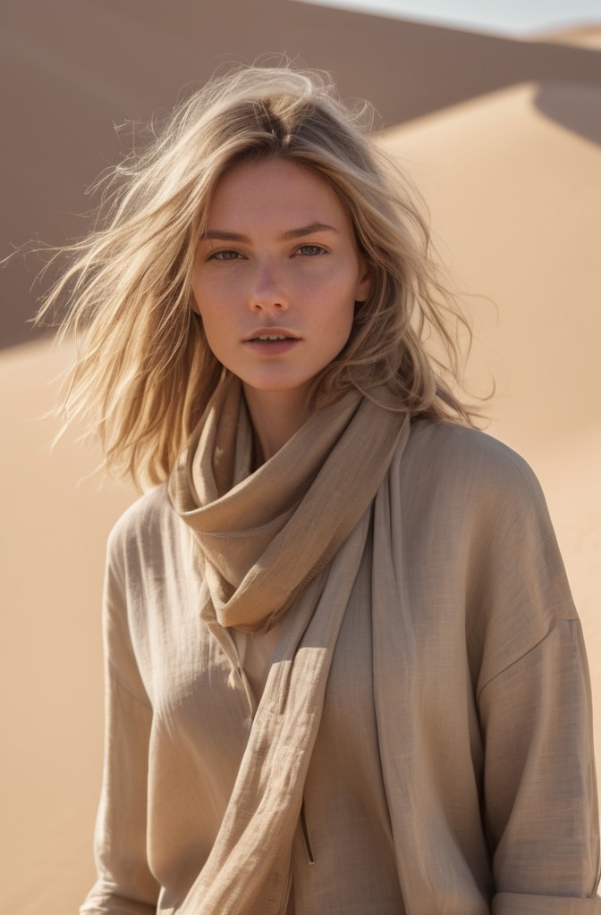 33. Desert Dune Shag with Sand Blonde