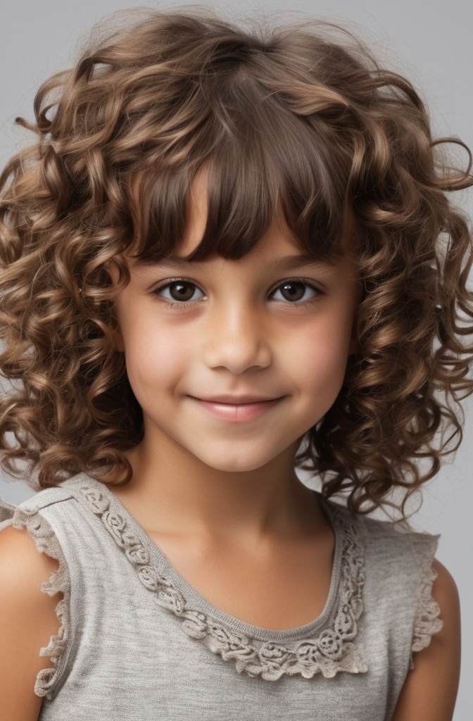 34. The Curly Shag with Disconnected Fringe