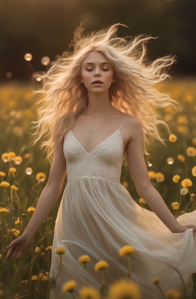 35. Echo Shag with Dandelion Blonde