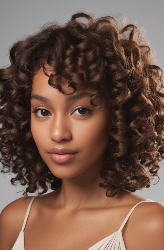 38. The Sculpted Curl Shag