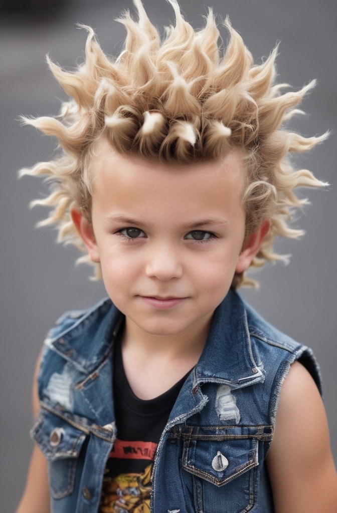 44. Curly Liberty Spikes