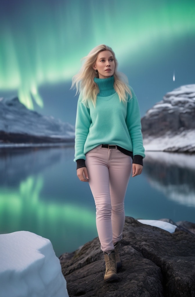46. Compass Shag with Northern Lights Blonde