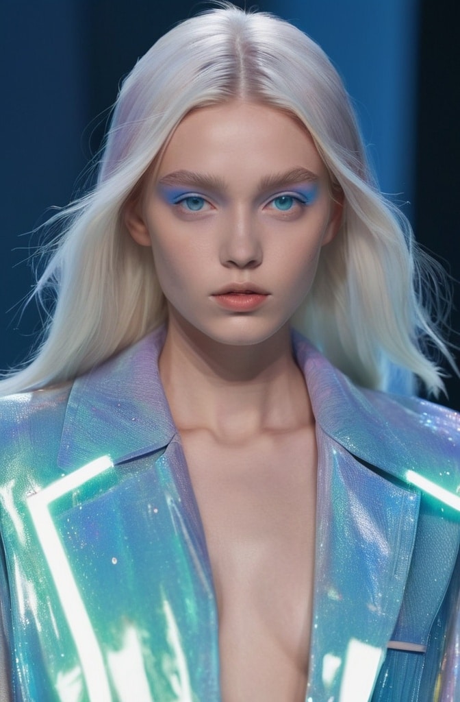 48. Hologram Shag with Opal Blonde