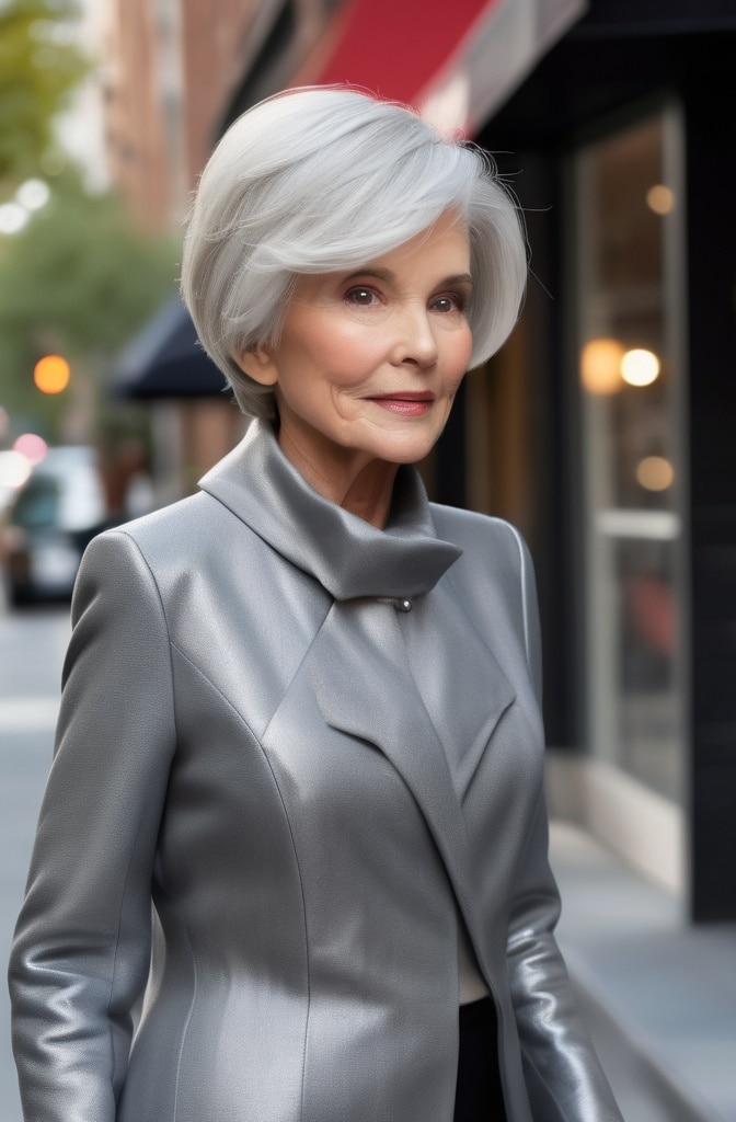 7. Modern Pageboy with Volume
