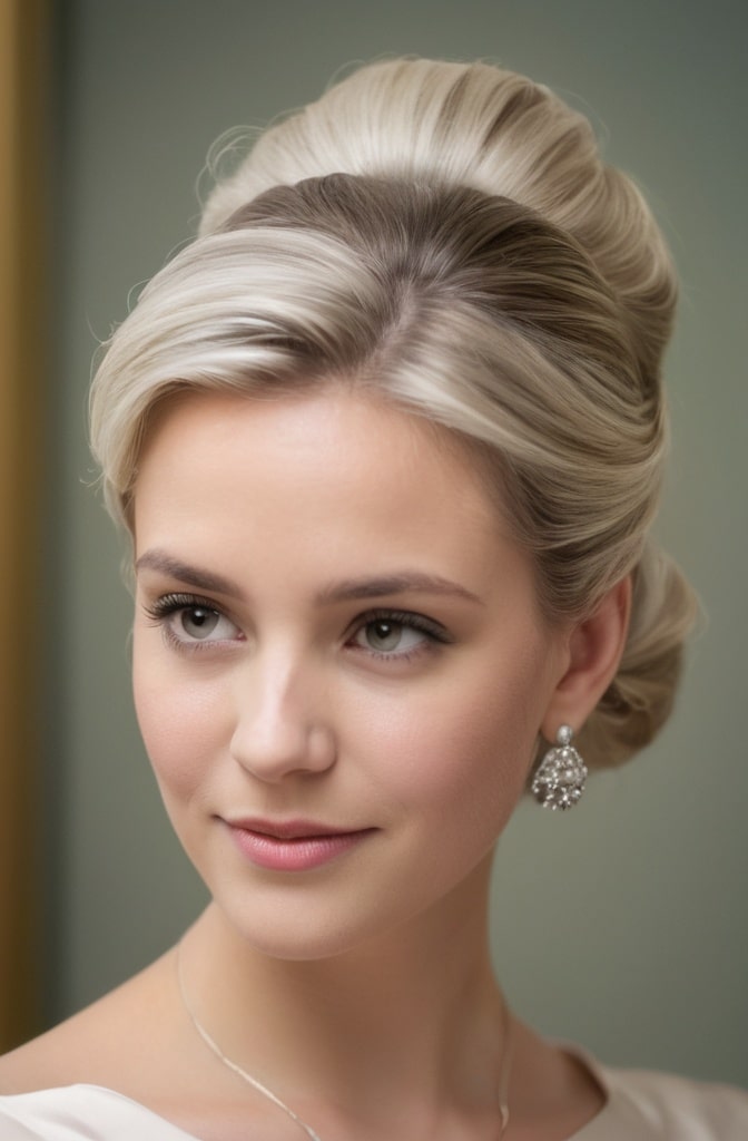 10. Puffed Crown with Twisted Back