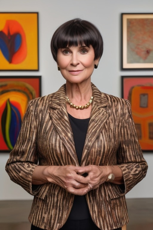 10. Textured Bowl Cut