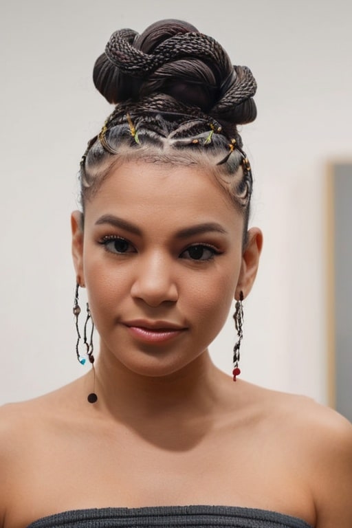 11. Multi-Braided Updo