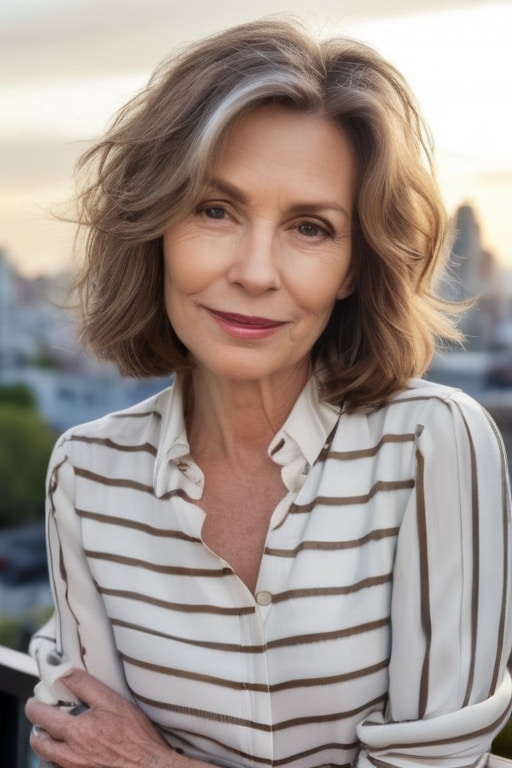 12. The Tousled Bob