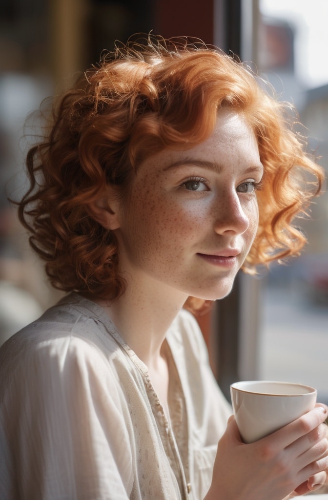 16. Long Curly Pixie