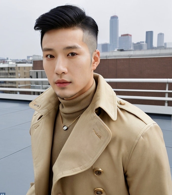 18. Textured Pompadour