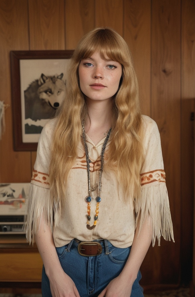 19. '70s-Inspired Shag Wolf Cut