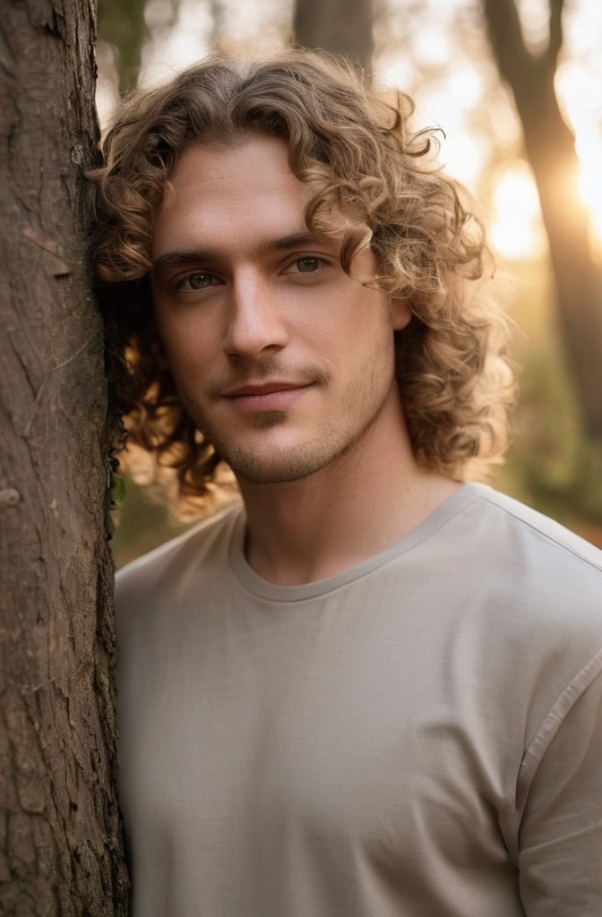 22. Medium-Long Curly Layers