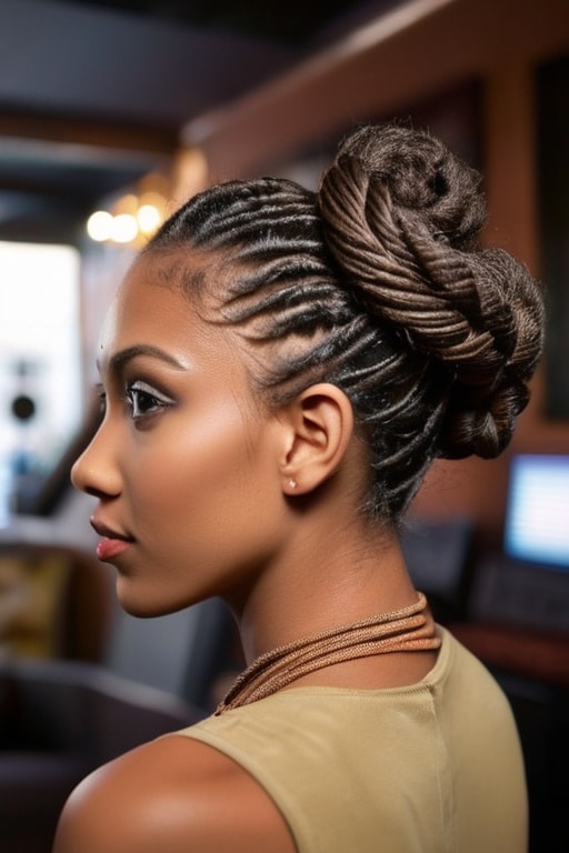 23. Twisted Sister Updo