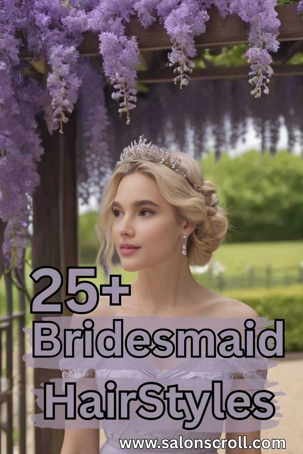 25+ Stunning Bridesmaid Updo Hairstyles for Long Hair