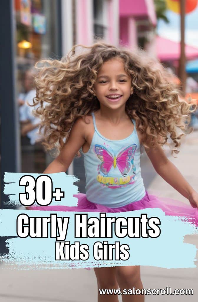 30+ Adorable Curly Haircuts for Kids Girls