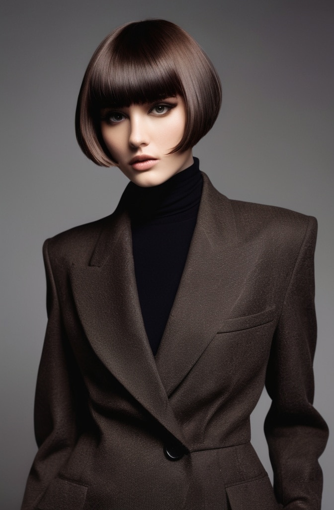 27. Asymmetrical Bowl Cut