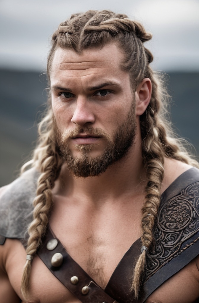 27. The Curly Viking Braids