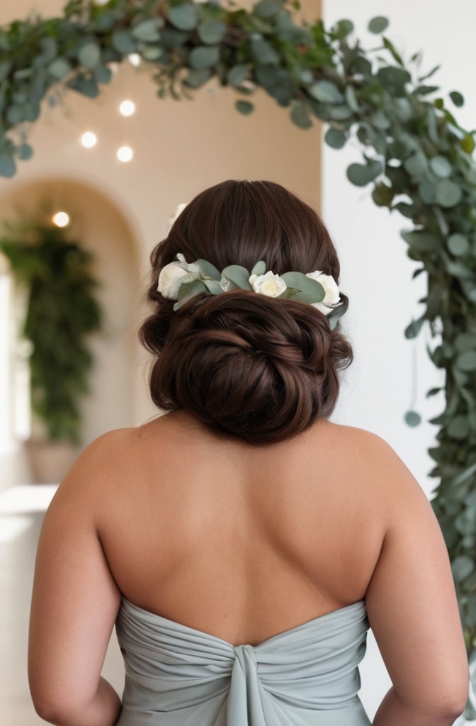28. Bubble Cascade Updo