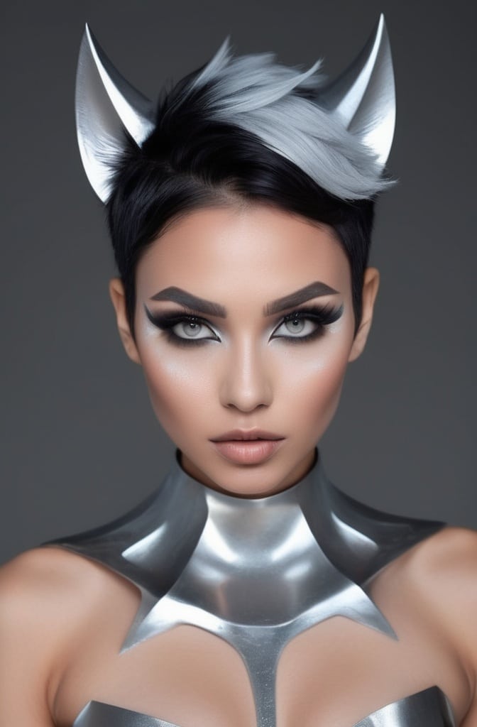 29. Halo Wolf Cut