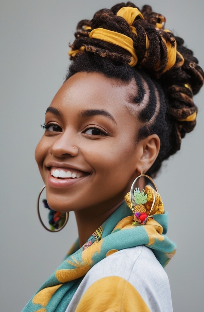 35. Loc Pineapple with Decorated Edges