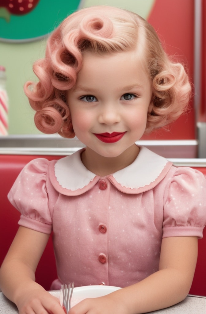 35. The Retro Pin-Curl Bob