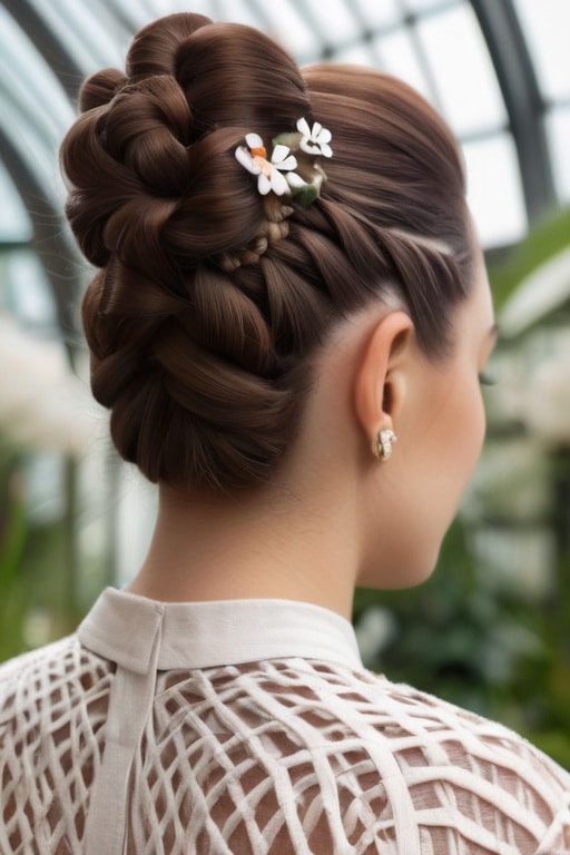 37. Braided Lattice Updo