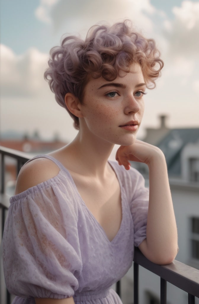37. Cloud Curly Pixie