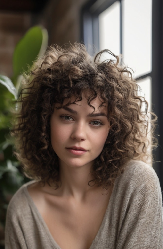 37. Curly Shag Wolf Hybrid