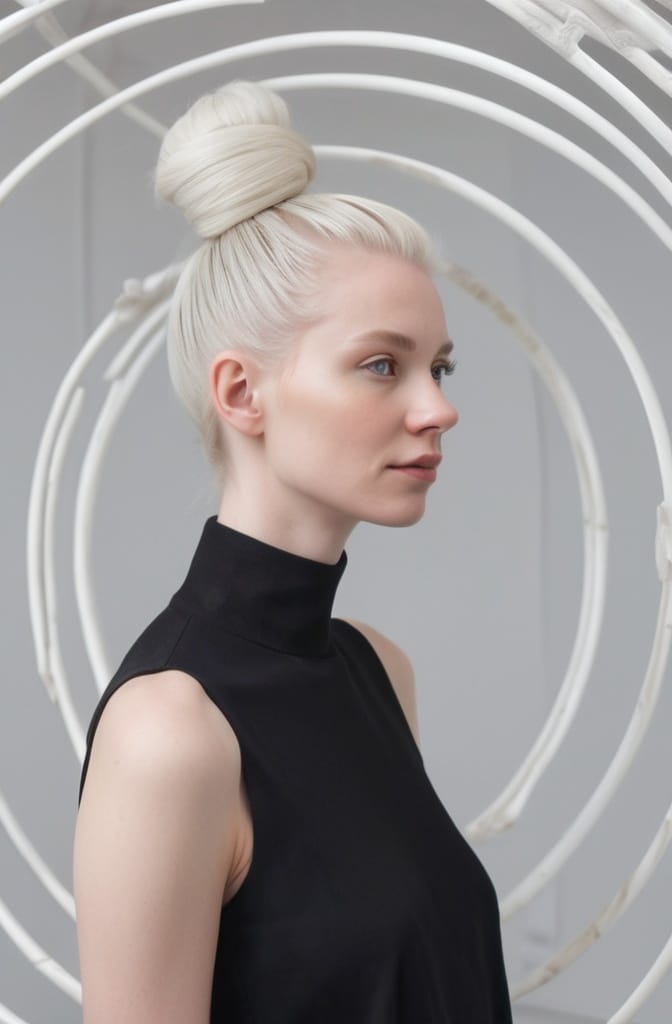 37. Wrapped Cage Updo