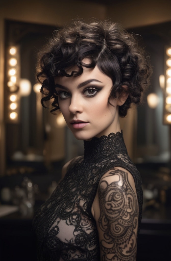 39. Echo Curly Pixie