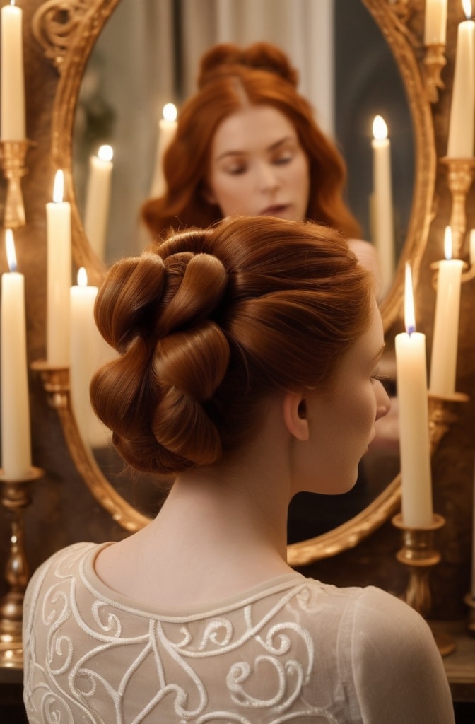 39. Spiral Coil Updo