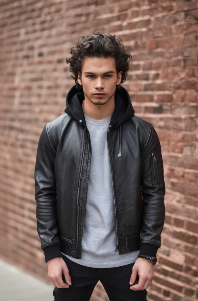4. Curly Hair with Undercut