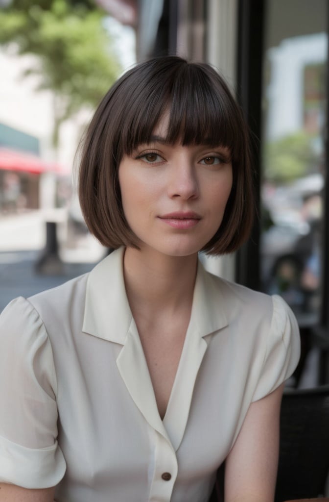 4. Short Wolf Cut Bob
