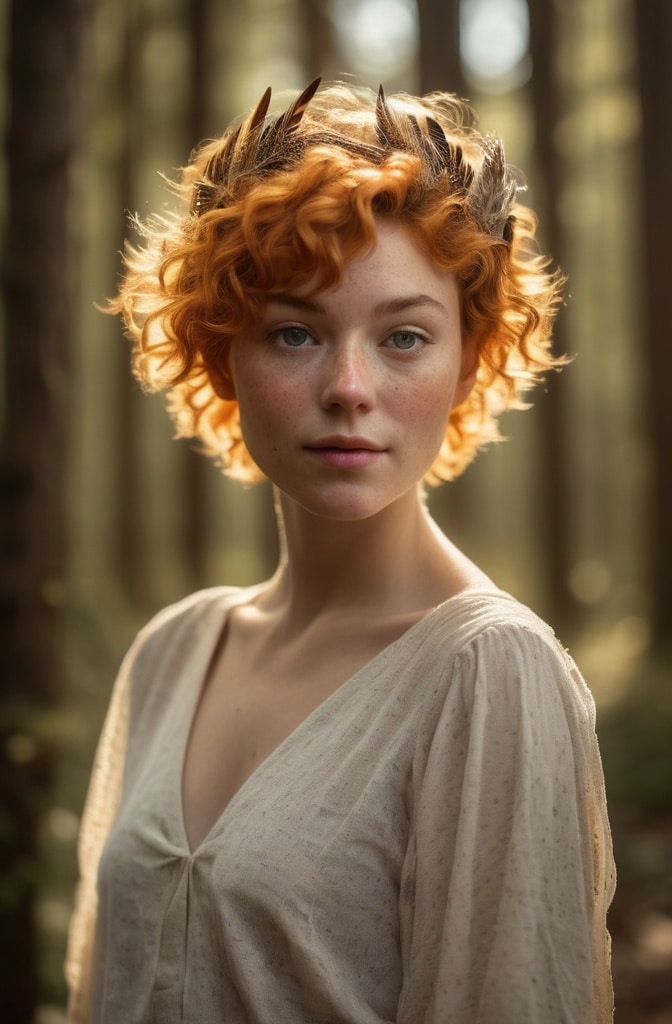 42. Feathered Crown Pixie