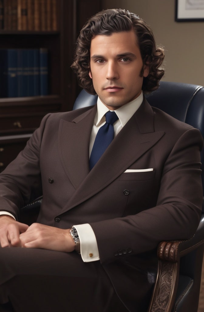 42. The Curly Executive Contour