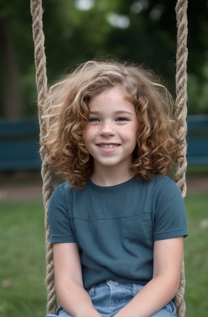 42. The Curly Mullet