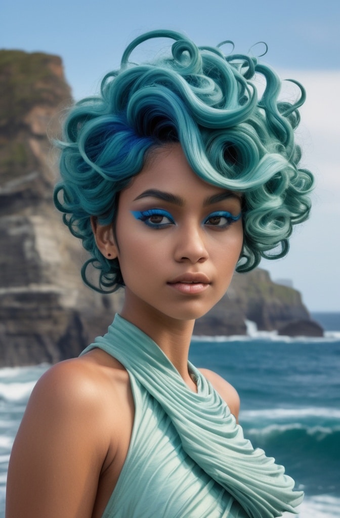 44. Nautilus Curly Pixie
