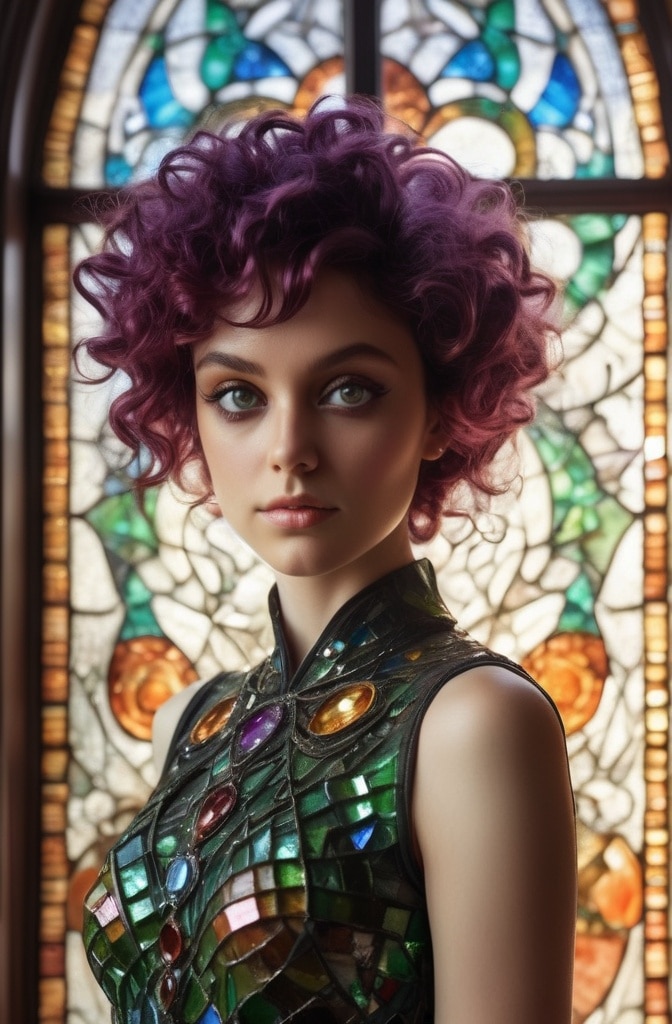 48. Stained Glass Pixie