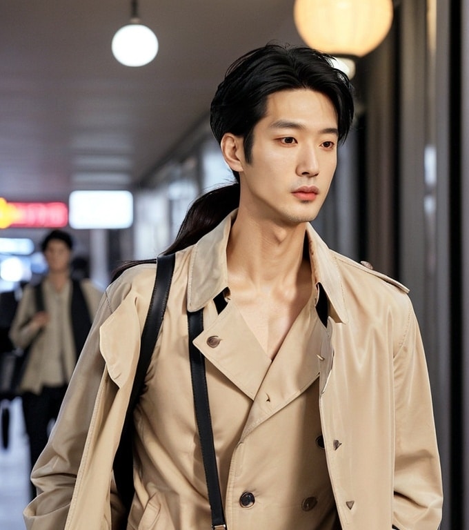 6. Korean Comma Hair