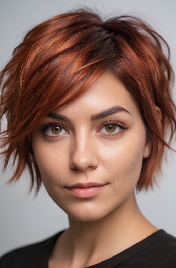 6. The Shaggy Pixie Bob