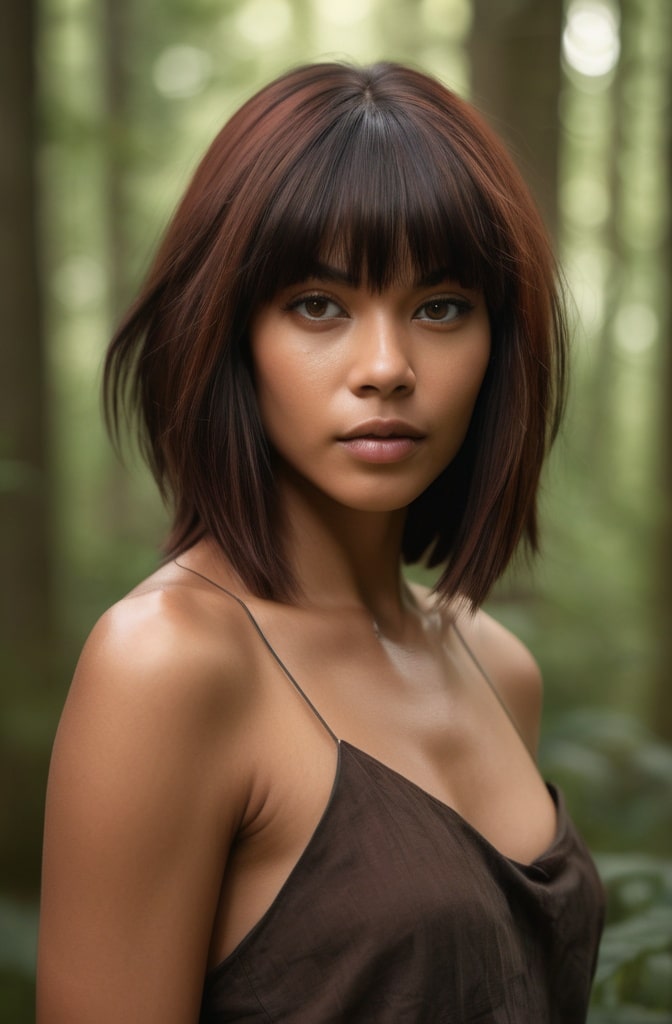 7. Wolf Cut for Thick Hair