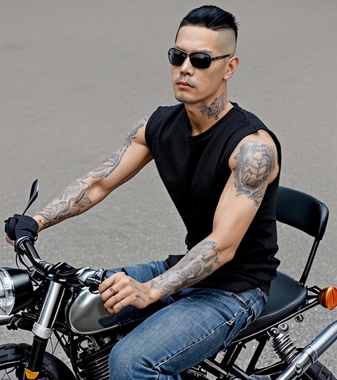 9. Buzz Cut with Design