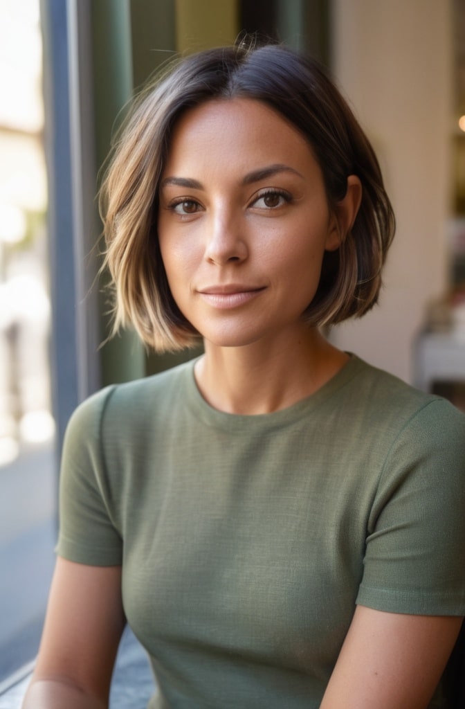 1. The Classic Tousled Bob