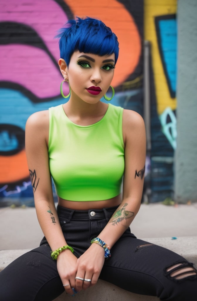 10. Pixie with Micro Bangs
