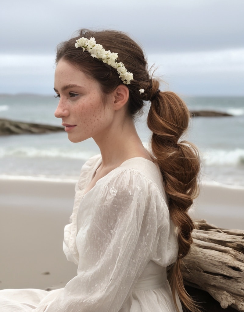 12. Twisted Side Ponytail